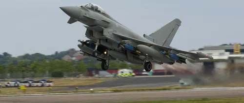 Un Eurofighter Typhoon a decolat din baza Mihail Kogălniceanu pentru a intercepta două bombardiere rusești 