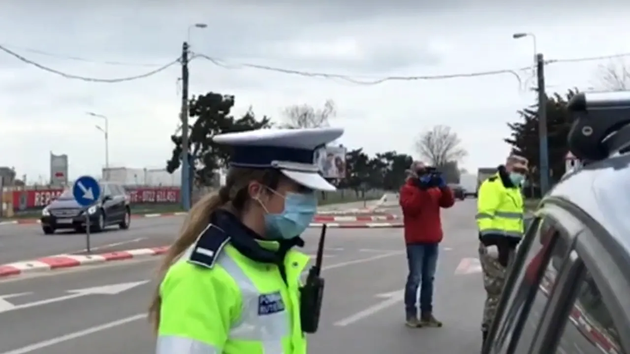 FOTO. O familie, amendată cu 4.000 de lei pentru că nu a trecut ora în declaraţia pe propria răspundere. Reacția Poliției