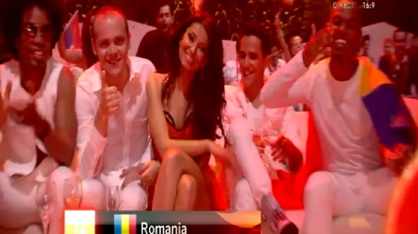FINALA EUROVISION 2012. Lista țărilor care au acordat puncte României: