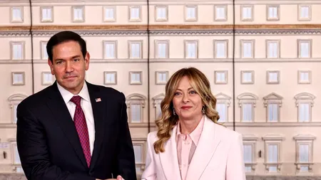 Marco Rubio vrea să repare relațiile cu Italia după criticile lui Donald Trump. Secretarul de stat s-a întâlnit cu Giorgia Meloni la Palazzo Chigi