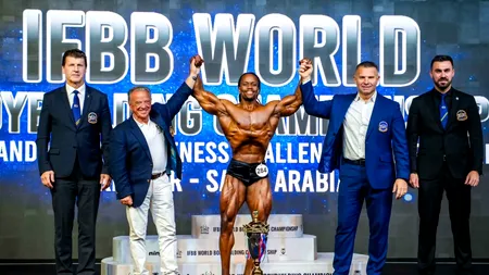 România, LOCUL 2 la Campionatul Mondial IFBB din Arabia Saudită! Doar China a fost înaintea „tricolorilor”