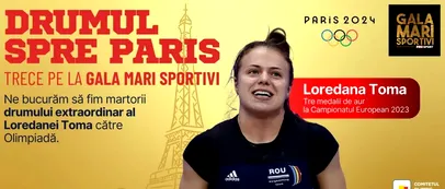 Loredana Toma, premiată la Gala Mari Sportivi ProSport pentru cel de-al 5-lea titlu european! „Pentru anul viitor îmi propun o medalie olimpică”