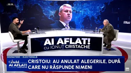 Ion Cristoiu: „Cătălin Predoiu a făcut numai ABUZURI”