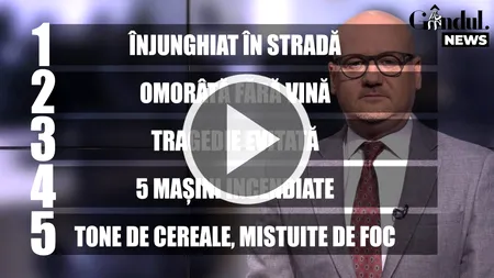 GÂNDUL NEWS. Cinci mașini au ars în parcarea unui bloc din Galați