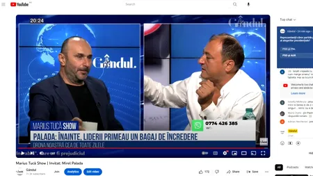 POLL Marius Tucă Show: „Reprezentanții căror partide politice vor INTRA în turul 2 al alegerilor prezidențiale?”