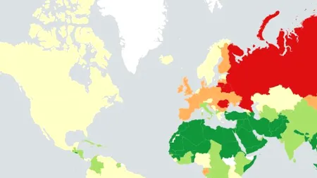 HARTA consumului de alcool la nivel mondial. Surpriza din TOP 10
