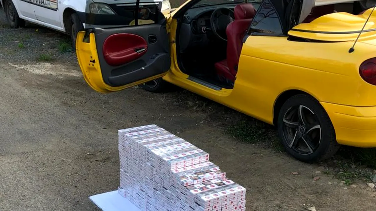 CONTRABANDĂ. Aproape 60.000 de țigări confiscate în Maramureș