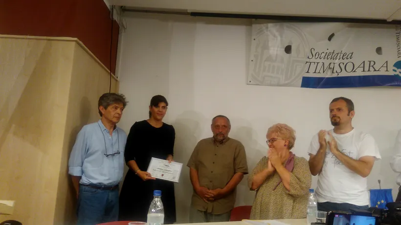Laura Codruța Kovesi a ridicat premiul „Speranța, acordat de Societatea Timișoara