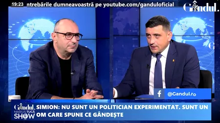 George Simion: „Nu sunt un politician experimentat, sunt un om care spune ce gândește”