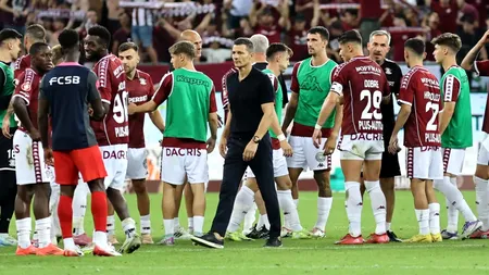 Rapidiștii au atacat arbitrajul, după remiza cu U Cluj. „E penalty. O să iasă Nelutu Sabău și o să ne spună cum s-a inventat apa”