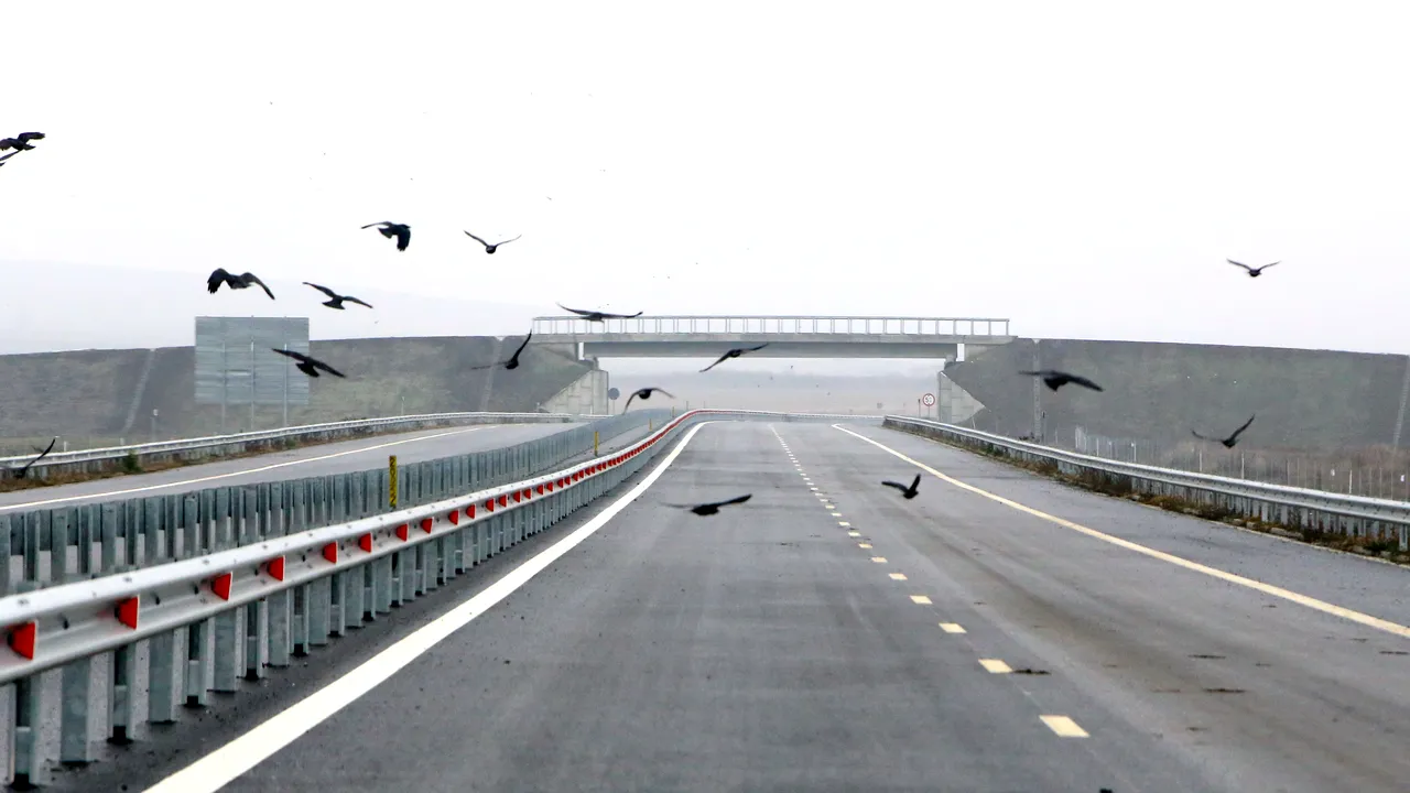 Autoritățile promit 180 DE KILOMETRI de autostradă în 2019
