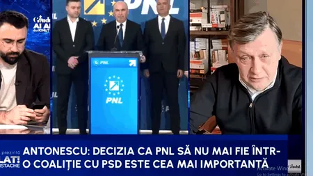 Crin Antonescu: Bolojan a acționat ca un lider al USR