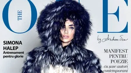 Antrenată pentru glorie, Simona Halep este vedeta numărului de ianuarie 2014 al revistei The One