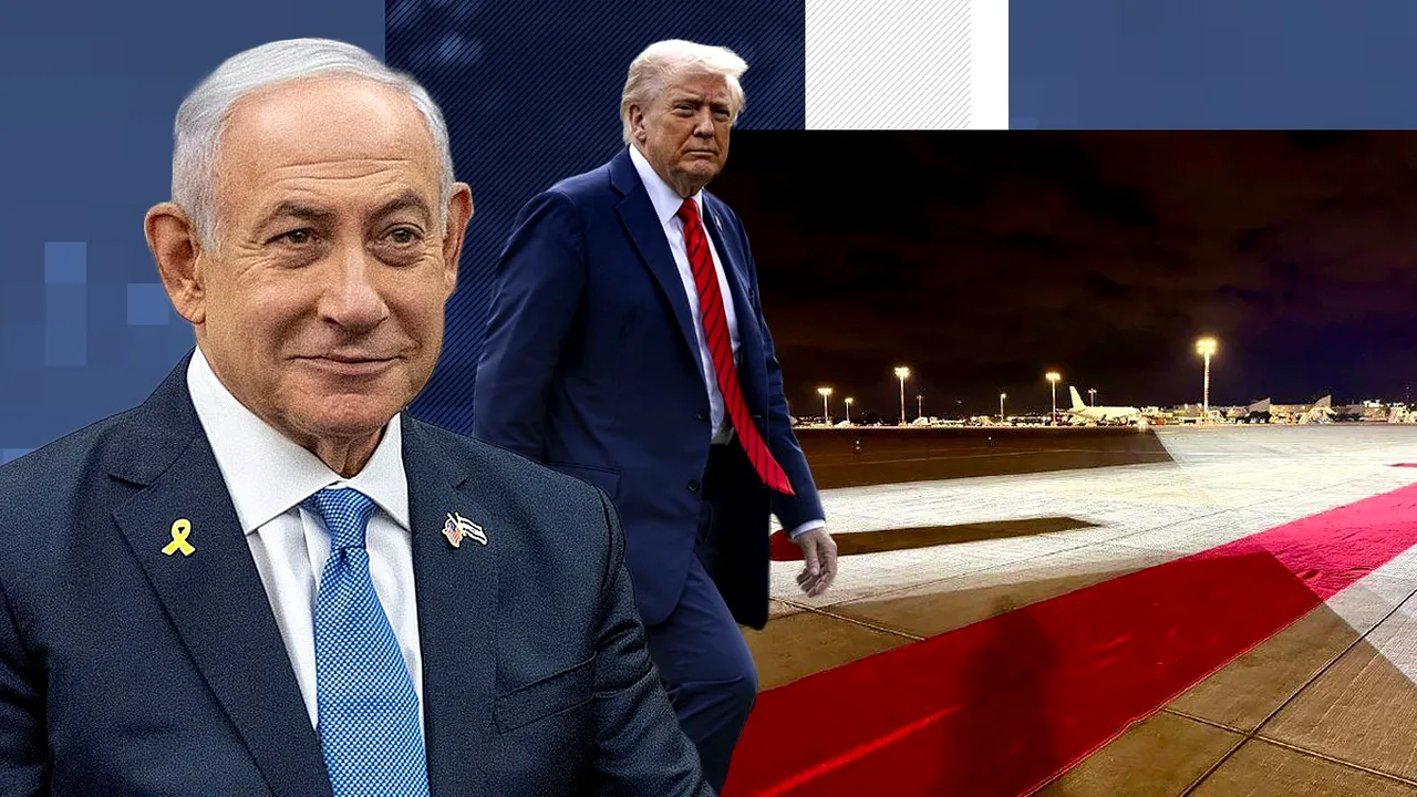 Programul vizitei lui Trump în ISRAEL. Trump și Netanyahu se vor întâlni luni în Knesset. Covorul roșu a fost întins deja