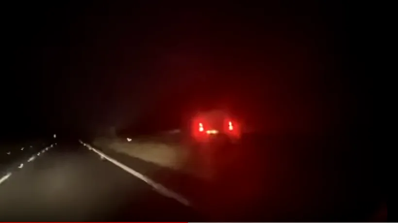 Ce a pățit un român din Irlanda care a condus pe contrasens pe o autostradă! În România pleca liniștit acasă... VIDEO