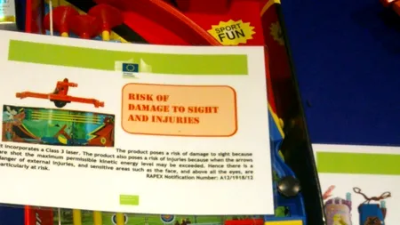 AVERTISMENTUL UE. Haine și jucării care îți pot pune copilul în pericol de moarte. Corespondență Gândul din Bruxelles