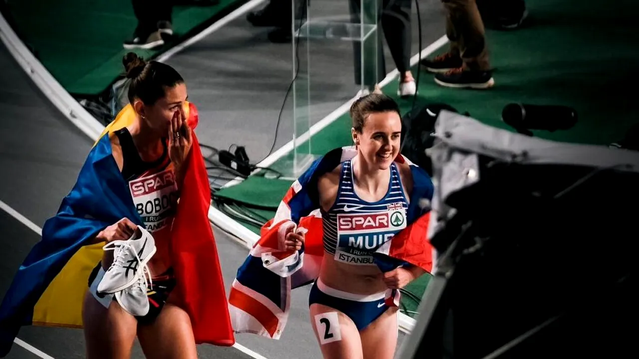 Claudia Bobocea, ARGINT la Campionatele Europene de atletism în sală!