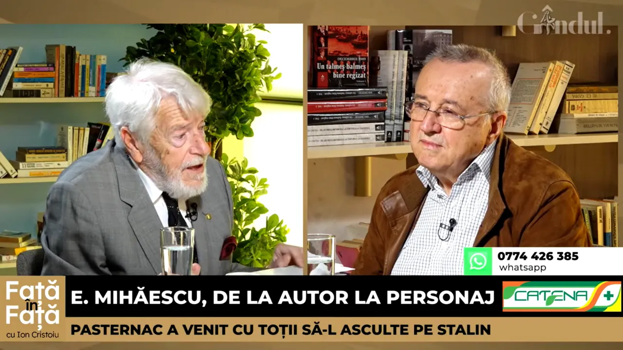 VIDEO | Academicianul Eugen Mihăescu: „Am fost extraordinar de impresionat de cultură. Revoluţia bolşevică a scos la iveală o artă”