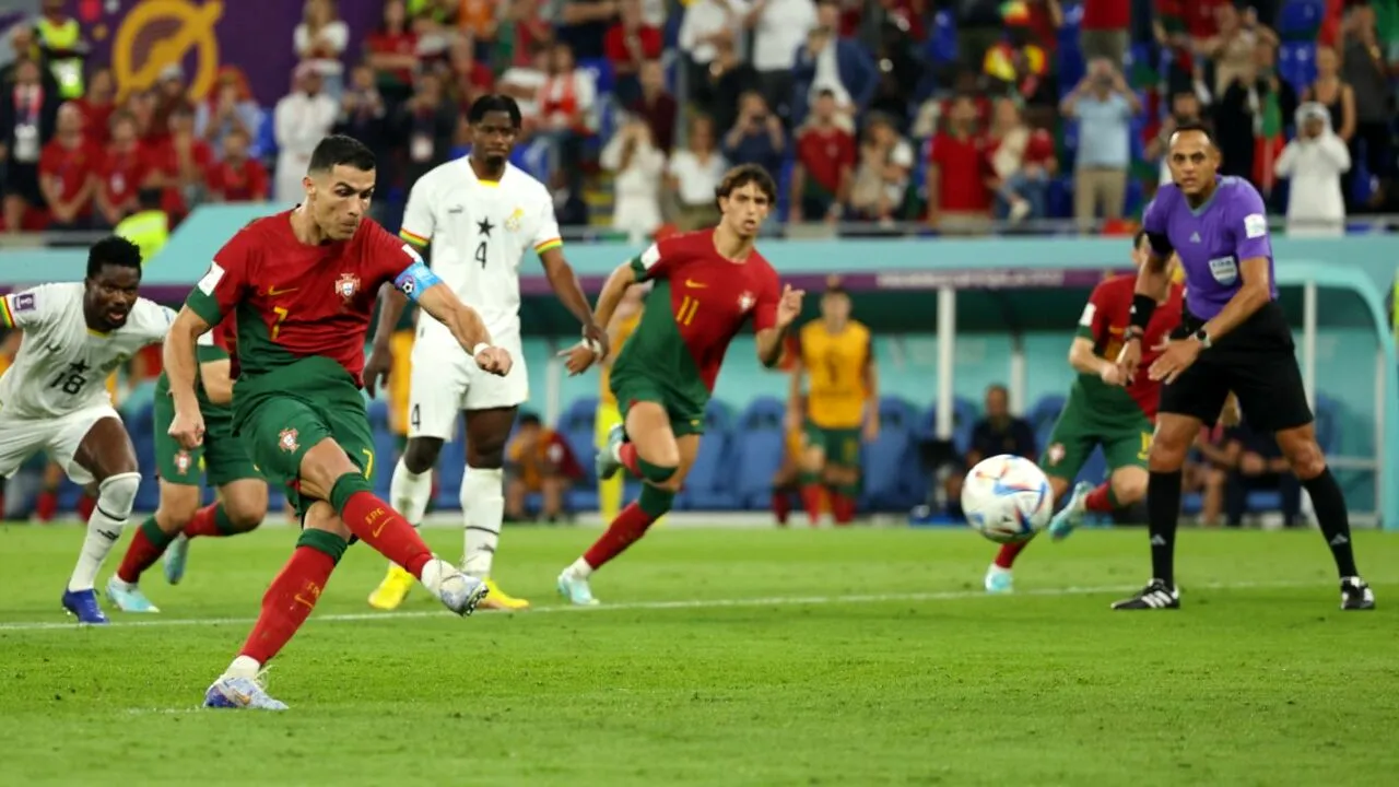 Portugalia - Ghana, scor 3-2, la Cupa Mondială! Cristiano Ronaldo a intrat în istorie