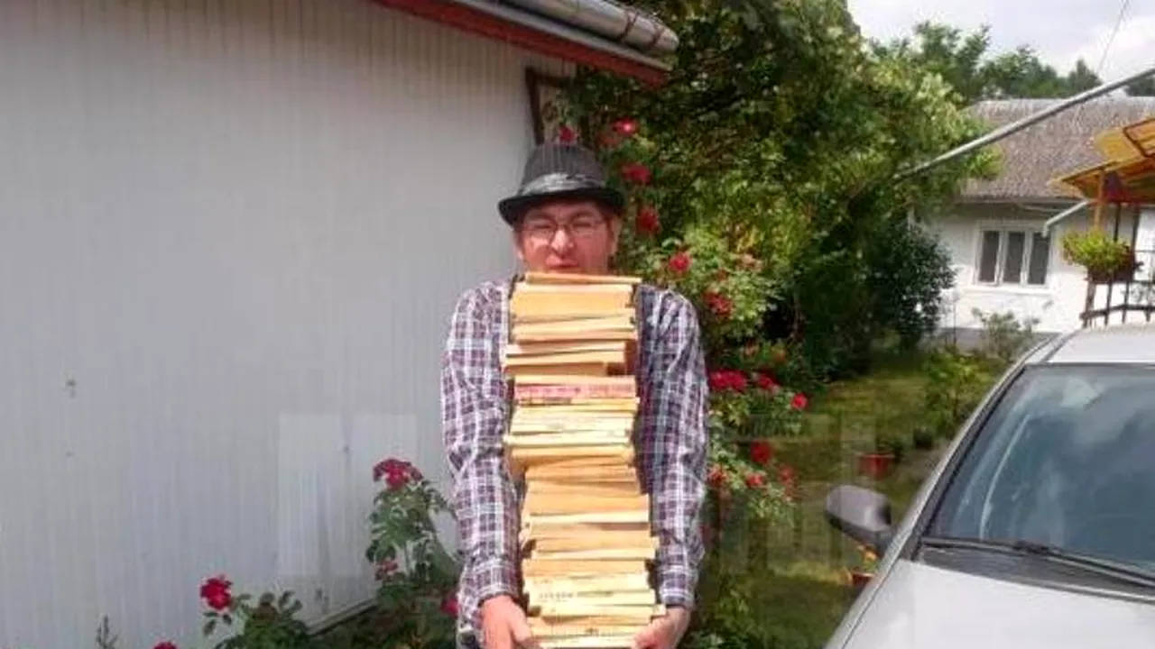Omul care strânge cartea. Cum încearcă un suceavean să convingă primăria să ofere un spațiu pentru o bibliotecă 


