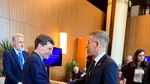 Nicușor Dan, discuție cu premierul ungar Peter Magyar, la încheierea summitului de la Ankara