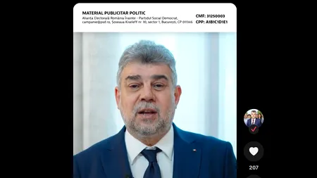 Marcel Ciolacu: Victor Ponta nu are nici cea mai mică șansă să intre în turul 2 al alegerilor pentru funcția de președinte