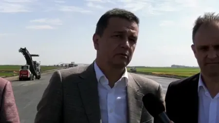 Sorin Grindeanu a anunțat că Autostrada A1 Sibiu-Pitești, Secțiunea 5, e realizată în proporție de 79%