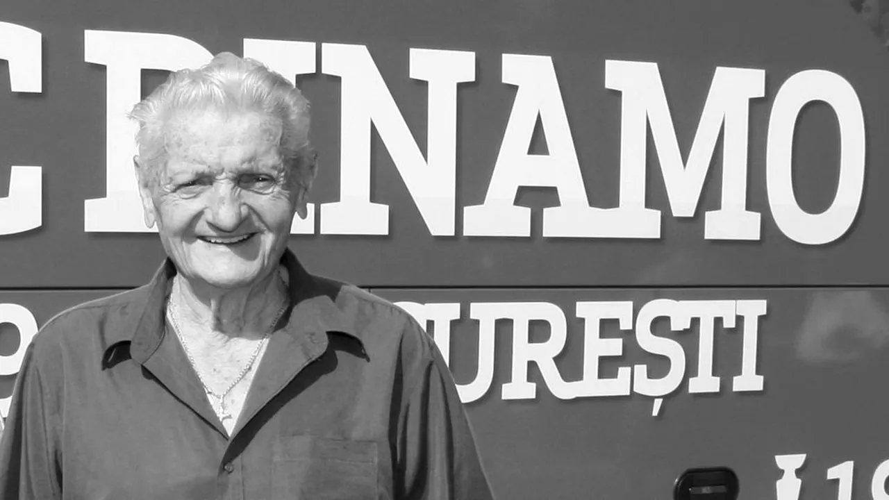 A murit un fost portar dinamovist. A fost un component al echipei cu care Dinamo a câștigat patru titluri consecutive de campioană a României
