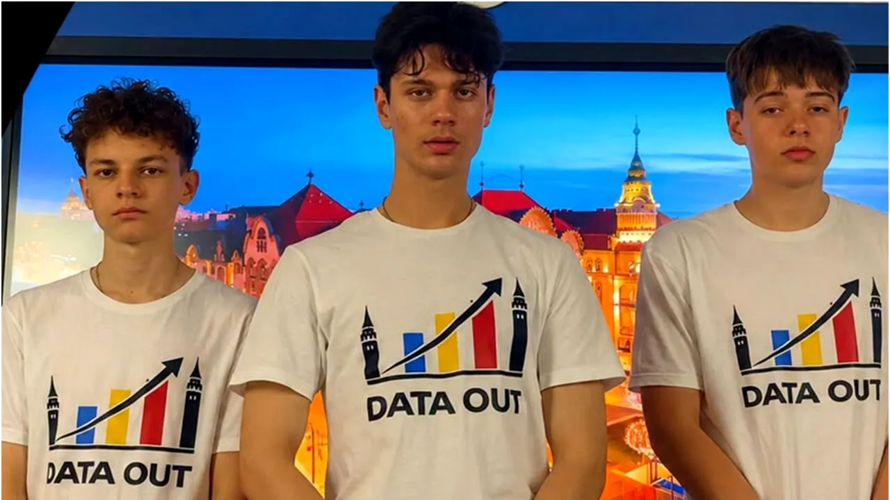 Trei olimpici de 16 ani, din Oradea, premiați de Eurostat la Competiția Europeană de Statistică. Proiectul lor a desființat cu date concrete prejudecățile despre români