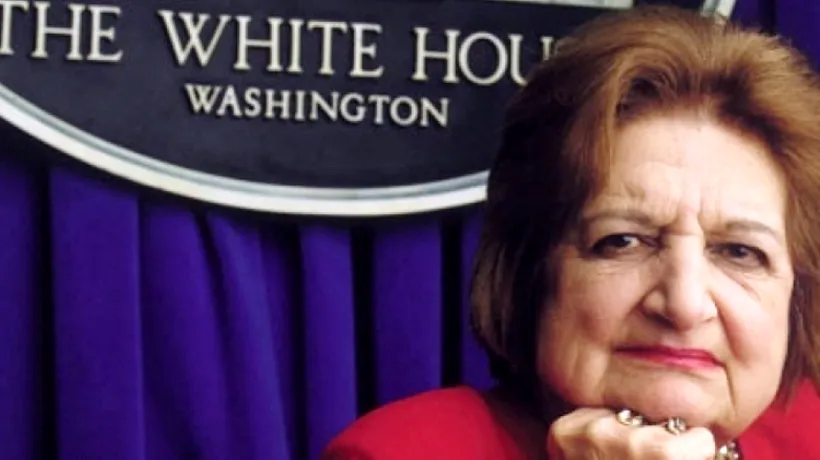 Jurnalista Helen Thomas, care a fost acreditată la Casa Albă aproape cinci decenii, a murit