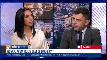 GÂNDUL LIVE. Eduard Novak, ministrul Sportului: Când le convine, federațiile spun că sunt private. Când au nevoie de bani, apelează la MTS. Nu se poate așa | VIDEO