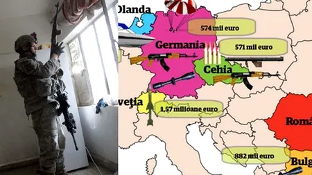 EXPORTURILE DE ARMAMENT ale României au crescut la 131 MILIOANE de euro. Cine sunt cei mai importanți clienți ai noștri în 2011