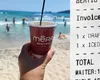 Cât a plătit un turist român pentru o bere și o cafea, pe o plajă din Thasos. Când a văzut nota, a scos telefonul și a făcut poză