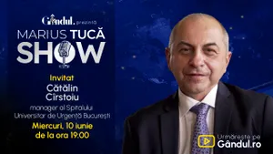 Marius Tucă Show începe miercuri, 10 iunie, de la ora 19.00, live pe Gândul. Invitat: Cătălin Cîrstoiu