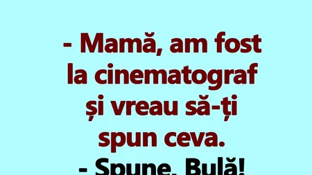 BANC | Bulă și filmele de comedie