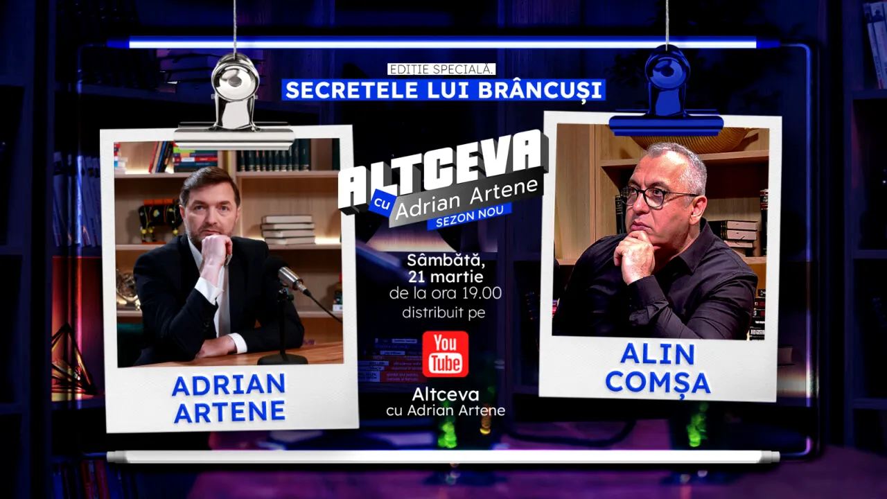 Secretele lui Constantin Brâncuși, dezvăluite într-un nou episod al podcastului ”Altceva cu Adrian Artene”