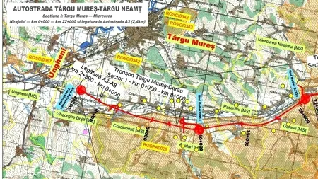 Anunț important despre Autostrada Unirii, A8, care leagă Târgu Mureș de Ungheni
