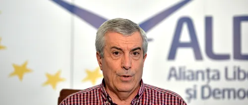 Călin Popescu-Tăriceanu a fost ales președinte ALDE. Cine vor fi vicepreședinții partidului