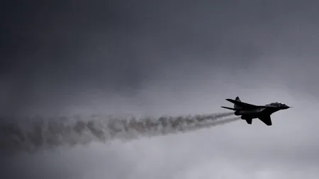 Un avion de tip MiG-29 s-a PRĂBUȘIT în Bulgaria