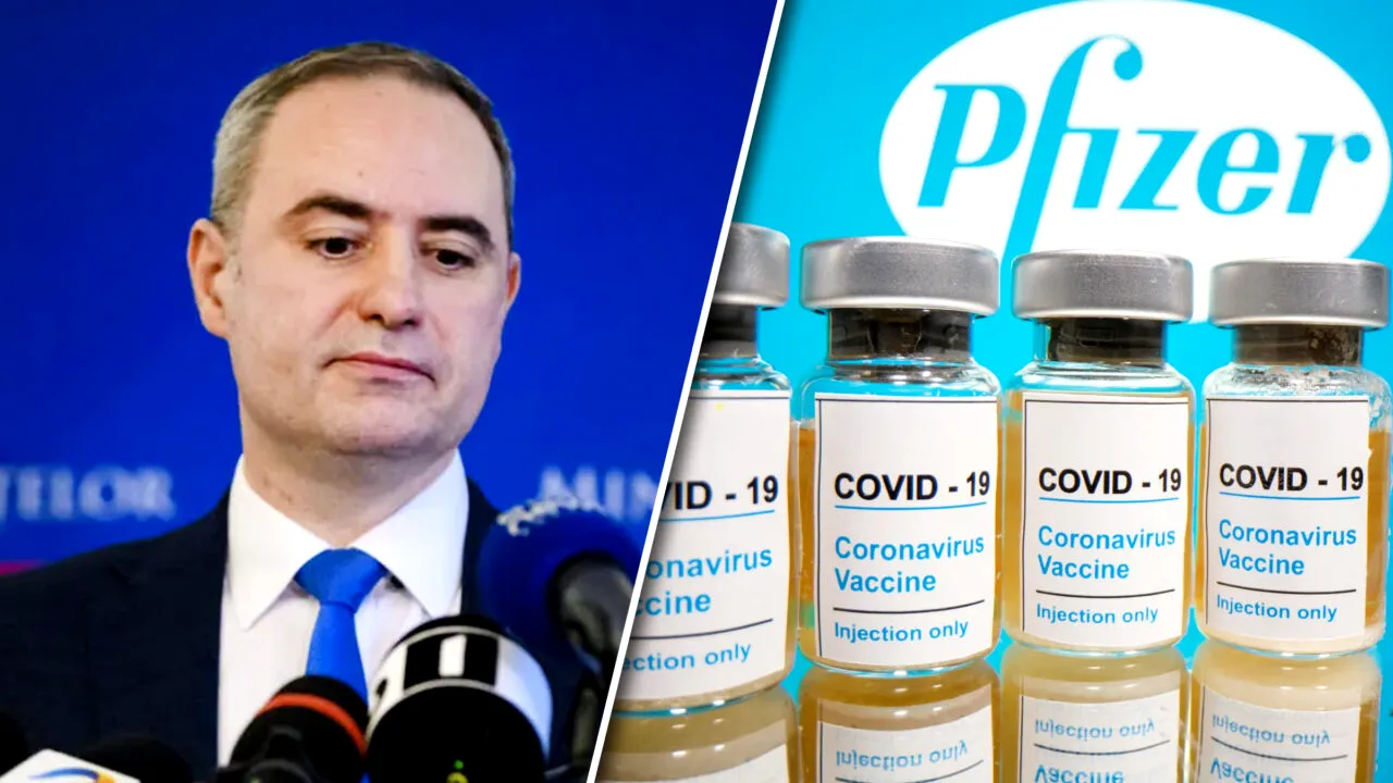 Alexandru Nazare susține că procesul cu Pfizer pune presiune pe bugetul de stat: „E cea mai mare daună la buget / Plătim lunar 2,5 milioane de euro numai cu titlu de dobândă”