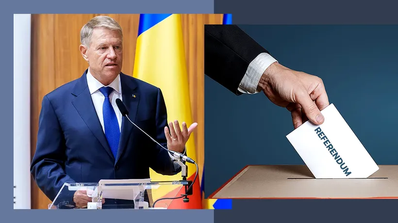 Klaus Iohannis a semnat decretul privind votul la REFERENDUM în același timp cu primul tur la prezidențiale