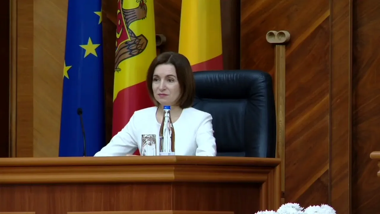 Maia Sandu, în Parlamentul de la Chișinău: 