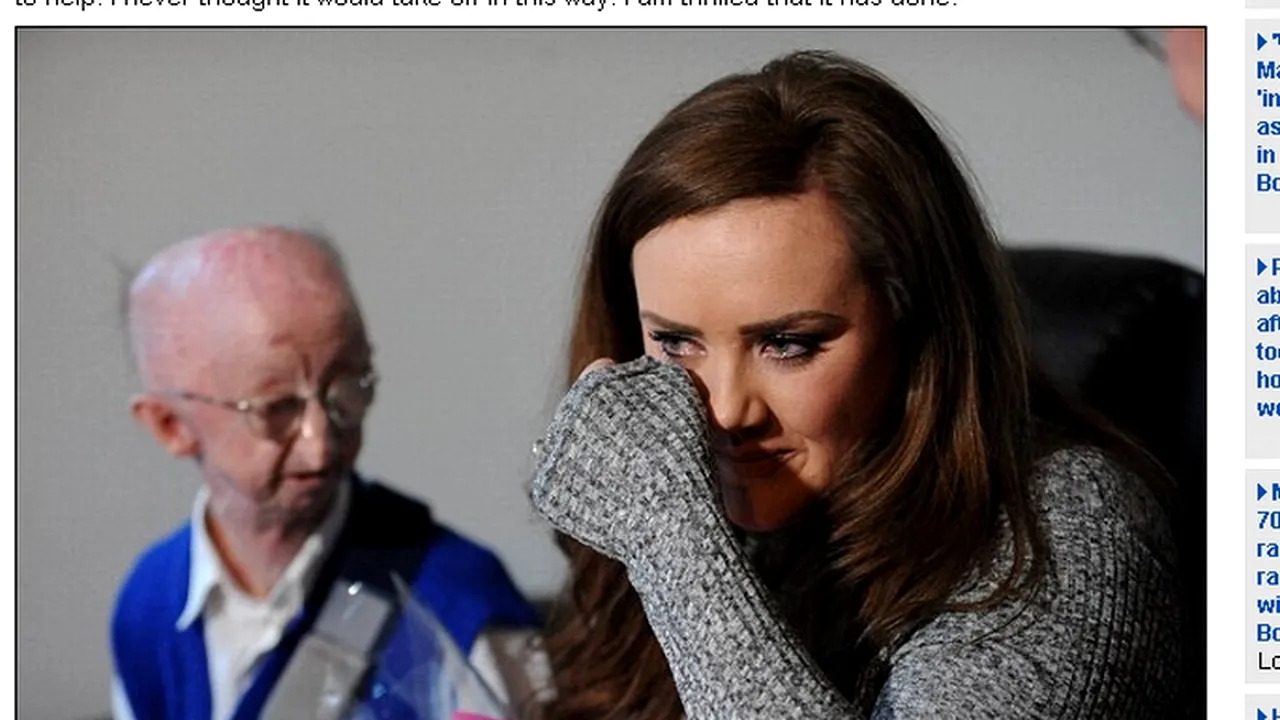 Impresionată de cazul său, o britanică a reușit să strângă o sumă uriașă pentru un bărbat cu dizabilități. Cum a procedat