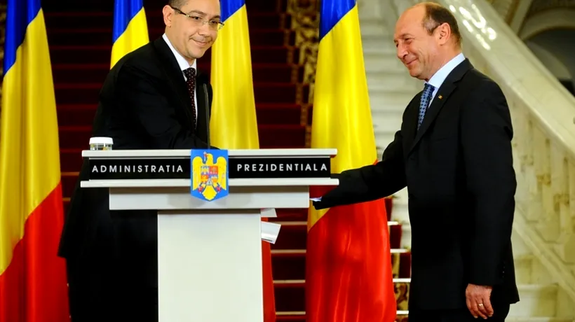 Băsescu a dat guvernul pe mâna copilotului imatur care face ca maimuțica. Istoricul declarațiilor președintelui despre Victor Ponta