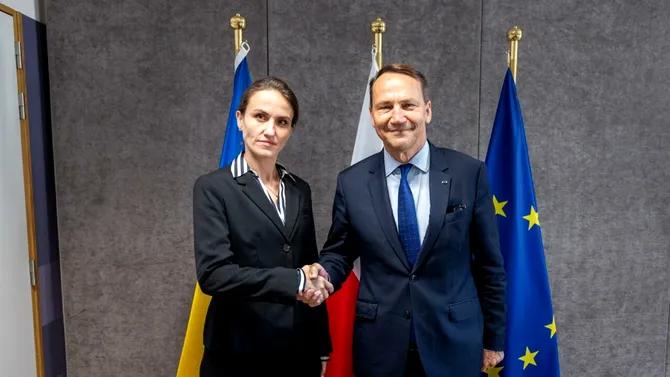 Oana ȚOIU, discuții cu omologul său polonez pentru întărirea Parteneriatului Strategic și a componentelor comerciale şi de apărare