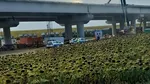 Accident mortal pe șantierul Autostrăzii A7 Bacău – Pașcani. Un muncitor a căzut de pe podul aflat în construcție la Filipești