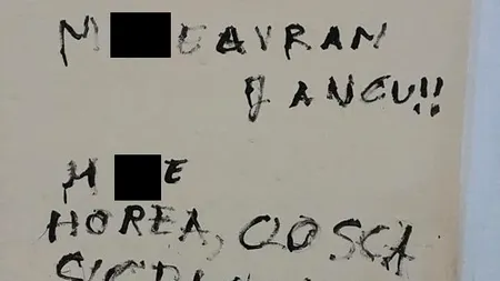 M..E Avram Iancu! Trăiască UNGARIA! Casa memorială Avram Iancu, VANDALIZATĂ cu mesaje obscene