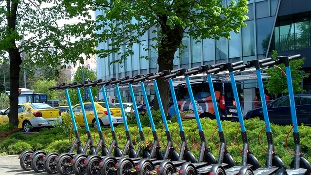 Primul serviciu de trotinete electrice care se lansează în România