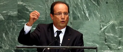 Francois Hollande denunță intervenția inacceptabilă a Iranului în Siria