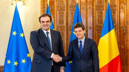 Cu o zi înainte să-l cunune pe Alexandru Nazare, ministrul Finanţelor Greciei a fost primit de Nicuşor Dan, la Cotroceni